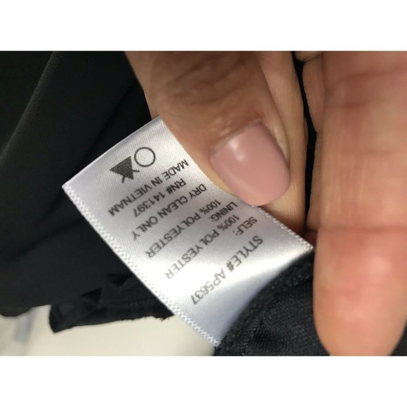 ASTR Romper Surplus Sheer Solid Black Small - Picture 10 of 10